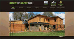 Desktop Screenshot of melezedesiberie.fr